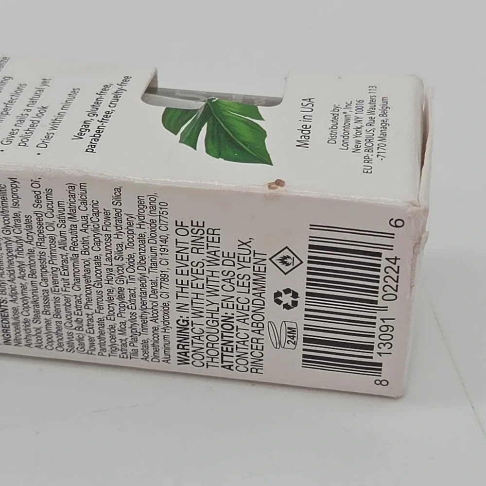LONDONTOWN Kur Illuminating Nail Concealer White Full Size 0.4 oz New in Box